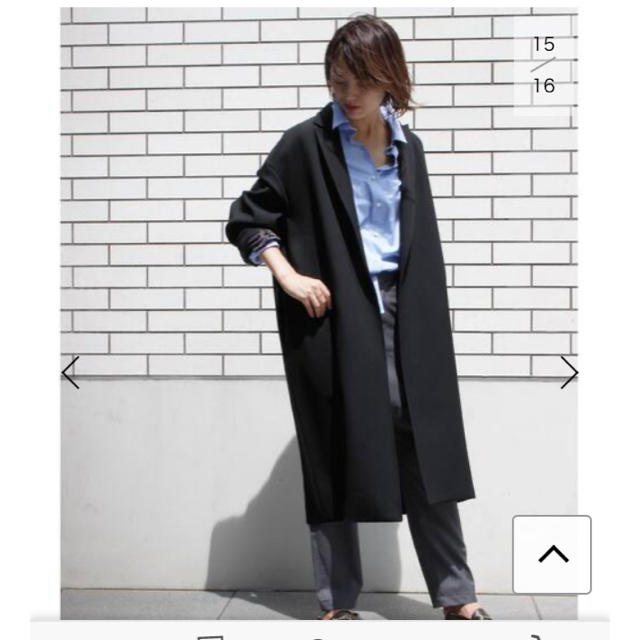 DEUXIEME CLASSE(ドゥーズィエムクラス)のドゥー  ボタニーツイルコート レディースのジャケット/アウター(ロングコート)の商品写真