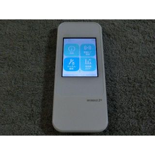 エーユー(au)のau モバイルルーターW04  WiMAX2 ダウングレード simフリー 3(PC周辺機器)