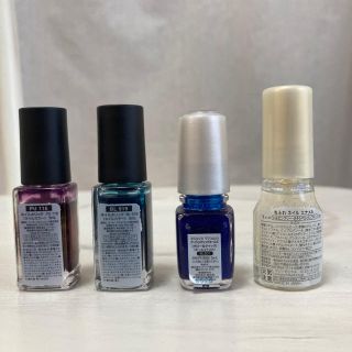 ネイルホリック(NAIL HOLIC)のネイルポリッシュ マニキュア 4本セット パープル 紫 ブルー 青(マニキュア)