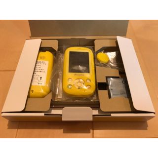 エヌティティドコモ(NTTdocomo)のdocomo F-03J キッズケータイ イエロー 新品 キッズ携帯 ドコモ(携帯電話本体)