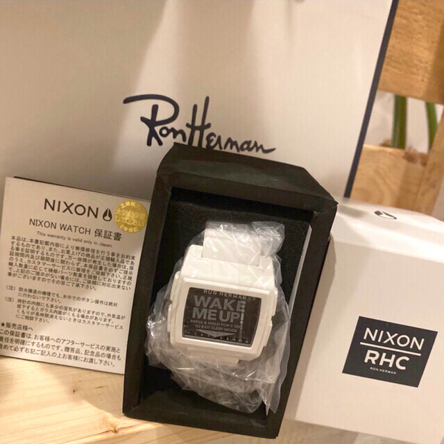 Ron Herman(ロンハーマン)の新品未使用　ロンハーマン　ニクソン　Nixon  防水　サーフィン　デジタル メンズの時計(腕時計(デジタル))の商品写真