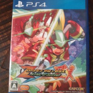 カプコン(CAPCOM)の状態良 匿名配送 ゼロ＆ゼクス ダブルヒーローコレクション PS4 中古 zx(家庭用ゲームソフト)