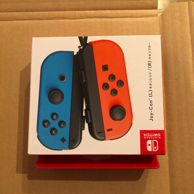 Nintendo Switch Joy-Con(L) ネオンブルー (R) ネオンレッド - 1