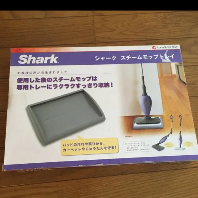 Shark ジーニアス スチームモップ（ホワイト×ブルー） スマホ/家電/カメラの生活家電(掃除機)の商品写真