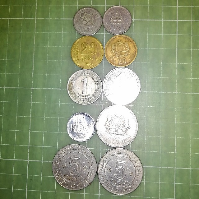 国名不明硬貨×10枚 エンタメ/ホビーの美術品/アンティーク(貨幣)の商品写真