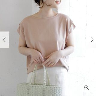 アーバンリサーチロッソ(URBAN RESEARCH ROSSO)の新品♥️URBANRESEARCHROSSO♥️ドライドルマンプルオーバー。Ｆ。(カットソー(半袖/袖なし))