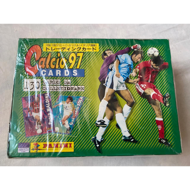 Panini Calcio 97 Box サッカートレカ