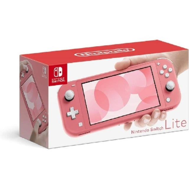 Nintendo Switch(ニンテンドースイッチ)のswitch lite ターコイズ コーラル 各1台 エンタメ/ホビーのゲームソフト/ゲーム機本体(家庭用ゲーム機本体)の商品写真