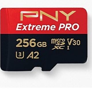 PNY ExtremePRO 256GB microSD マイクロSD(その他)