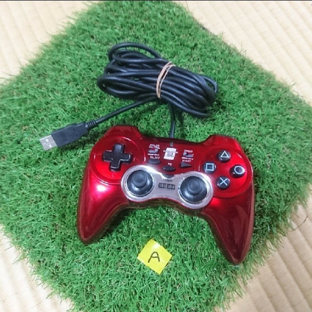 分解清掃済☆PS3コントローラーホリパッド3ターボ レッド(赤) HORIP 分解清掃済☆PS3コントローラーホリパッド3ターボ レッド(赤) HORIP