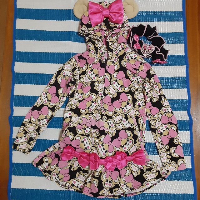 EARTHMAGIC(アースマジック)のアースマジック☆セットアップ上下☆130 キッズ/ベビー/マタニティのキッズ服女の子用(90cm~)(ジャケット/上着)の商品写真