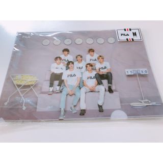 フィラ(FILA)の月乃様専用　FILA×BTS  特典　クリアファイル　8枚セット　(アイドルグッズ)