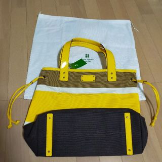 ケイトスペードニューヨーク(kate spade new york)の【新品】Kate Spade ケイトスペード　トートバッグ(イエロー)(トートバッグ)