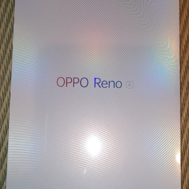 ANDROID(アンドロイド)のOPPO Reno A スマホ/家電/カメラのスマートフォン/携帯電話(スマートフォン本体)の商品写真