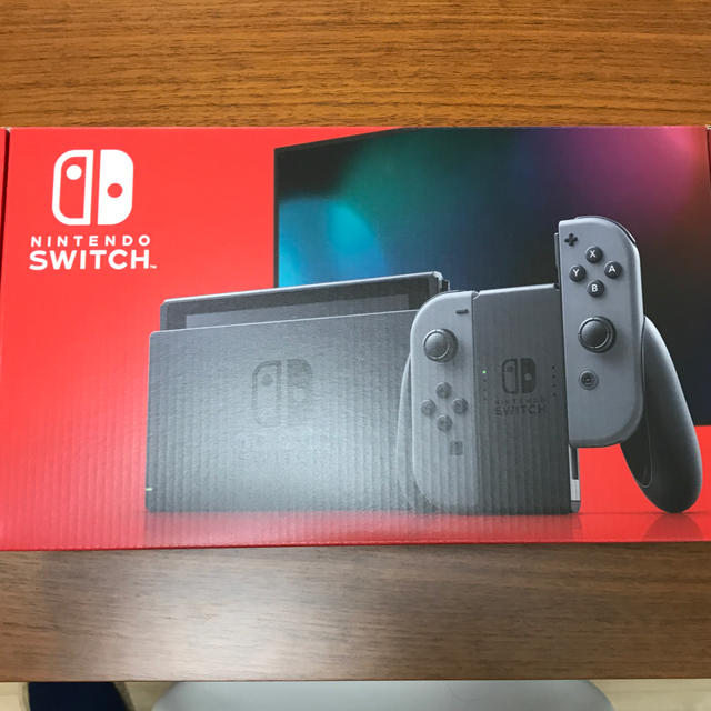 【送料無料】NINTENDO Switch グレー　新品未使用ゲームソフト/ゲーム機本体