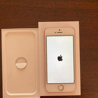 アップル(Apple)のiphone SE 32GB ローズゴールド y-mobile用(スマートフォン本体)