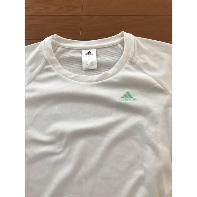 adidas(アディダス)の値下げ♡アディダス♡ロングTシャツ♡ホワイト♡ メンズのトップス(Tシャツ/カットソー(七分/長袖))の商品写真