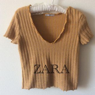 ザラ(ZARA)のZARA ザラ サマーニット(カットソー(半袖/袖なし))