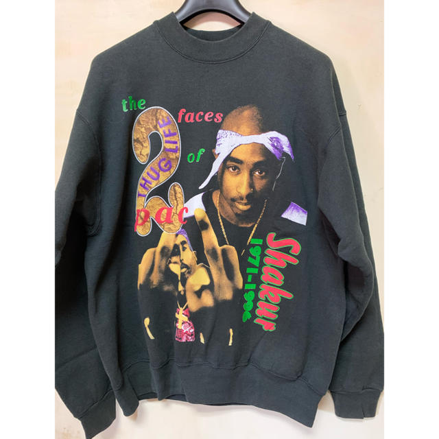 2pac vintage sweat スウェット XL