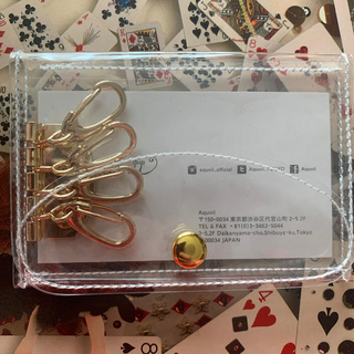 【新品】Aquvii key case  アクビ　キーケース(キーケース)