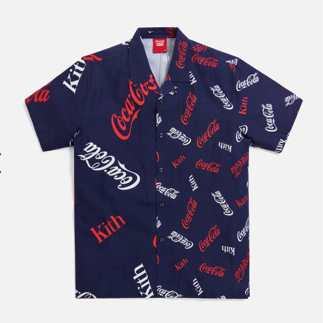 Lサイズ　2020 KITH X COCA-COLA アロハ