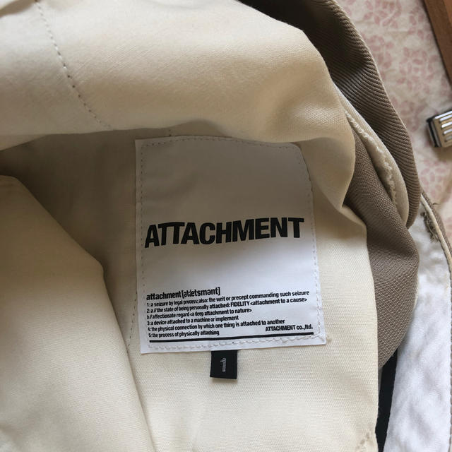 ATTACHIMENT(アタッチメント)のATTACHMENT/アタッチメント T/C カツラギクロップドパンツ メンズのパンツ(チノパン)の商品写真