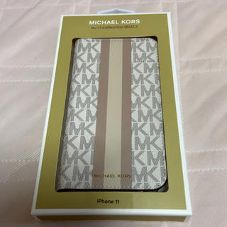 マイケルコース(Michael Kors)の新品未使用　マイケルコース　MICHAELKORS iPhone11手帳型ケース(iPhoneケース)