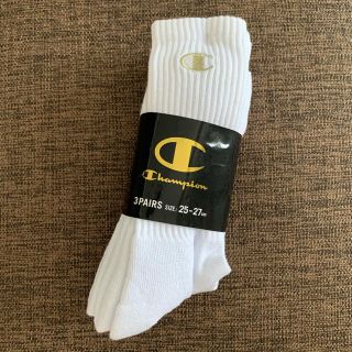 チャンピオン(Champion)の新品【３足セット】Champion ソックス 靴下 チャンピオン スクール (ソックス)