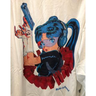 90s ヴィンテージ USED レトロ  アニメ タイダイ Tシャツ