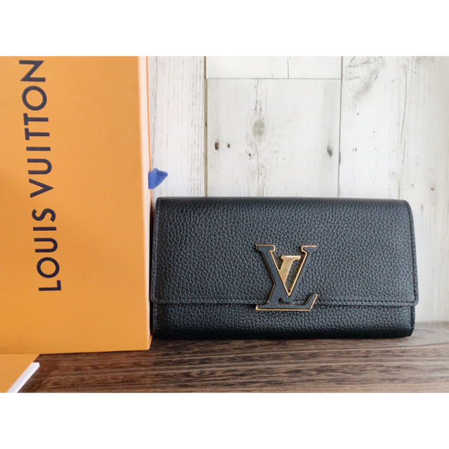 新品本物】 LOUIS VUITTON - Ｍ61248 ポルトフォイユ•カプシーヌ