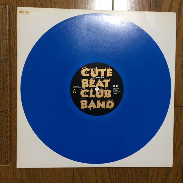 レコード CUTE BEAT CLUB BAND 7つの海の地球儀 チェッカーズ エンタメ/ホビーのCD(ポップス/ロック(邦楽))の商品写真