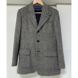 ラルフローレン(Ralph Lauren)のラルフローレン☆パッチツイードジャケット 乗馬ジャケット(テーラードジャケット)