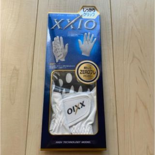 ダンロップ(DUNLOP)のゼクシオ XXIO グローブ サイズ25 左手用 ホワイト/ネイビー 新品(その他)