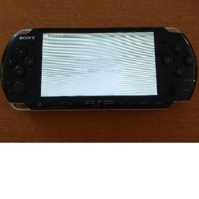 SONY(ソニー)のPSP-3000 本体  pianoblack エンタメ/ホビーのゲームソフト/ゲーム機本体(携帯用ゲーム機本体)の商品写真