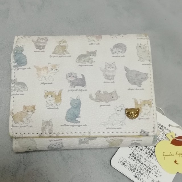 【新品タグ付】フランシュリッペねこ図鑑財布