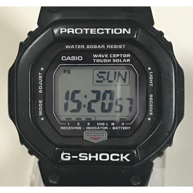 G-SHOCK(ジーショック)のG-SHOCK GW-5600J TheG Black メンズの時計(腕時計(デジタル))の商品写真