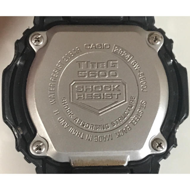 G-SHOCK(ジーショック)のG-SHOCK GW-5600J TheG Black メンズの時計(腕時計(デジタル))の商品写真