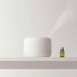 ムジルシリョウヒン(MUJI (無印良品))のオフピンクさま専用　無印良品　超音波うるおいアロマディフューザー(アロマディフューザー)