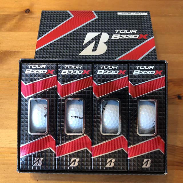 BRIDGESTONE(ブリヂストン)のBRIDGESTONE GOLF TOUR B330X 2ダース スポーツ/アウトドアのゴルフ(その他)の商品写真