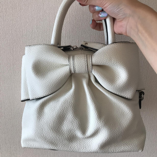 M'S GRACY(エムズグレイシー)のwhite rose様専用⭐︎エムズグレイシー　バッグ レディースのバッグ(ハンドバッグ)の商品写真