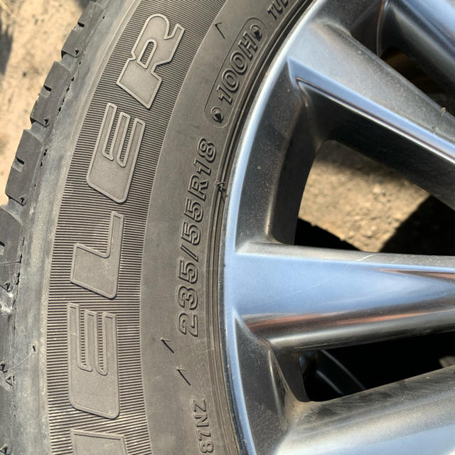 ハリアー60系　プレミアム　純正ホイール　235/55R18 4本セット 2