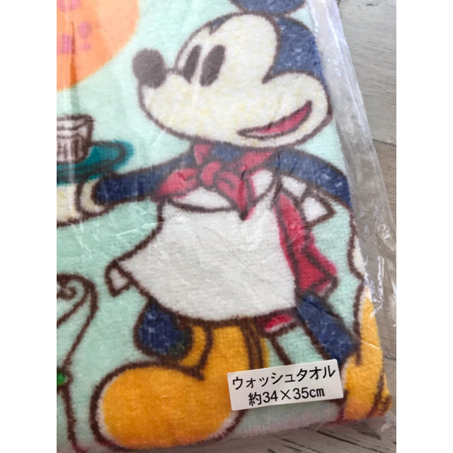 Disney(ディズニー)のディズニー ウォッシュタオル2枚 エンタメ/ホビーのアニメグッズ(タオル)の商品写真