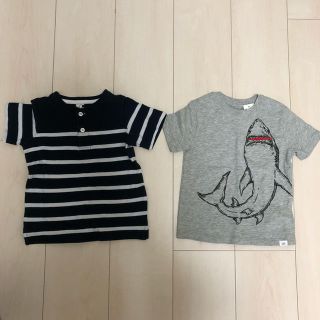 ギャップキッズ(GAP Kids)のタグ付き＊GAP＊H&M＊Tシャツセット(Tシャツ/カットソー)