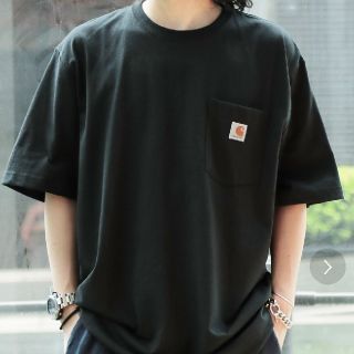 カーハート(carhartt)のcarhartt(カーハート) ビッグシルエット ポケット半袖 ロゴ Tシャツ (Tシャツ/カットソー(半袖/袖なし))