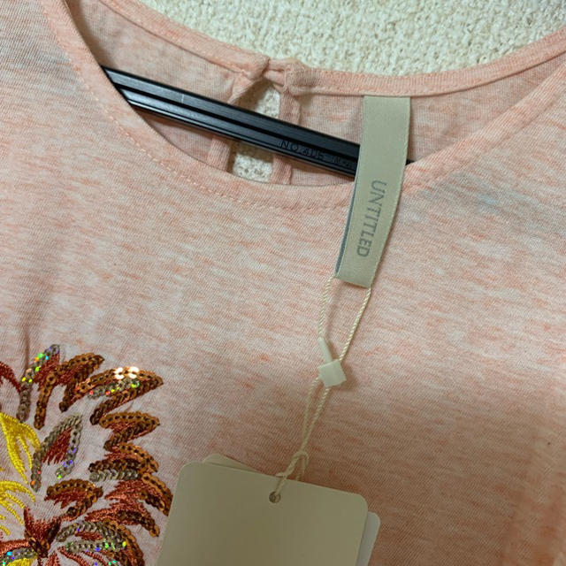 UNTITLED(アンタイトル)のUNTITLEDグラウドジャージタンクトップ(ピンク系) レディースのトップス(Tシャツ(半袖/袖なし))の商品写真