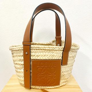 ロエベ(LOEWE)の美品ロエベ　カゴバック　Sサイズ(かごバッグ/ストローバッグ)