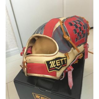 ゼット(ZETT)の軟式　グローブ　ゼット  源田モデル　野球(グローブ)