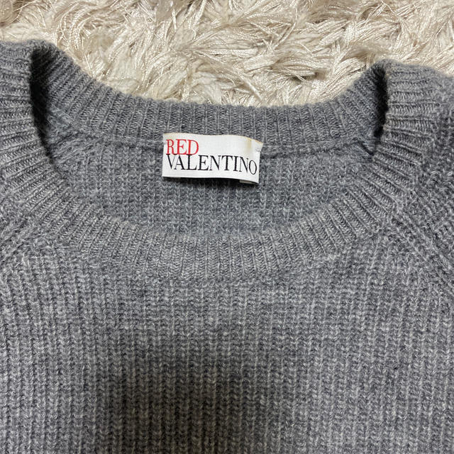 RED VALENTINO(レッドヴァレンティノ)のREDVALENTINO半袖ニット レディースのトップス(Tシャツ(半袖/袖なし))の商品写真