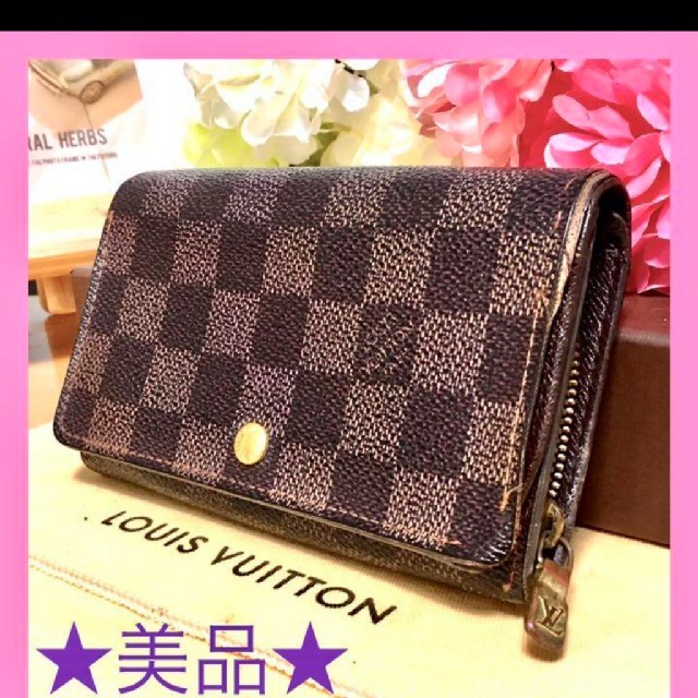 LOUIS VUITTON(ルイヴィトン)の最終値下げ！ルイヴィトン ダミエライン 長財布 メンズのファッション小物(長財布)の商品写真