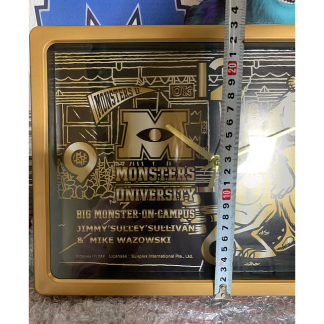 Disney(ディズニー)のモンスターズインク　時計 インテリア/住まい/日用品のインテリア小物(掛時計/柱時計)の商品写真